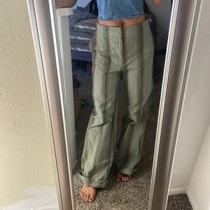 Free People Multi- colored pants